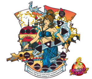 Tales of the Arabian Nights Playfield Overlay