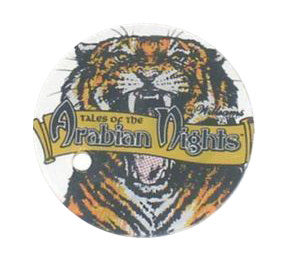 Tales of the Arabian Nights Plastic Number 9 Keyfob 1