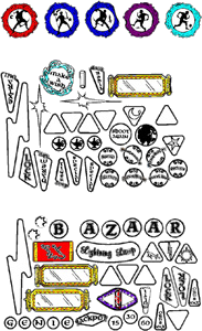 Tales of the Arabian Nights Insert Decals