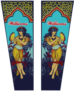 Tales of the Arabian Nights Backbox Decals (Next Gen)