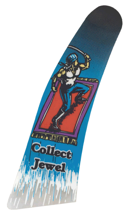 Tales of the Arabian Nights Swirl Ramp Decal - Image 1