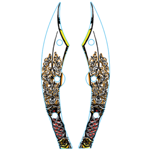 Tales of the Arabian Night Sword Plastic Set