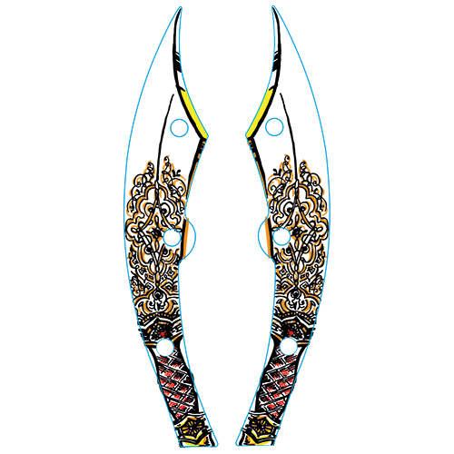 Tales of the Arabian Night Sword Plastic Set - Image 1