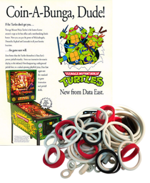 Teenage Mutant Ninja Turtles Rubber Set