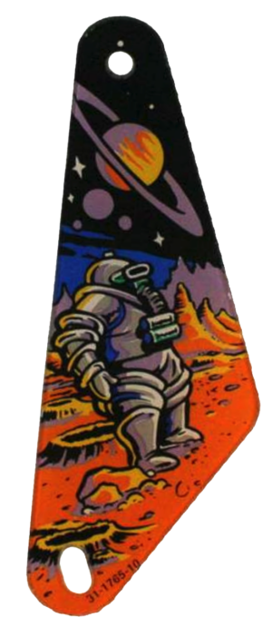 Twilight Zone Plastic Slingshot Right Number 9