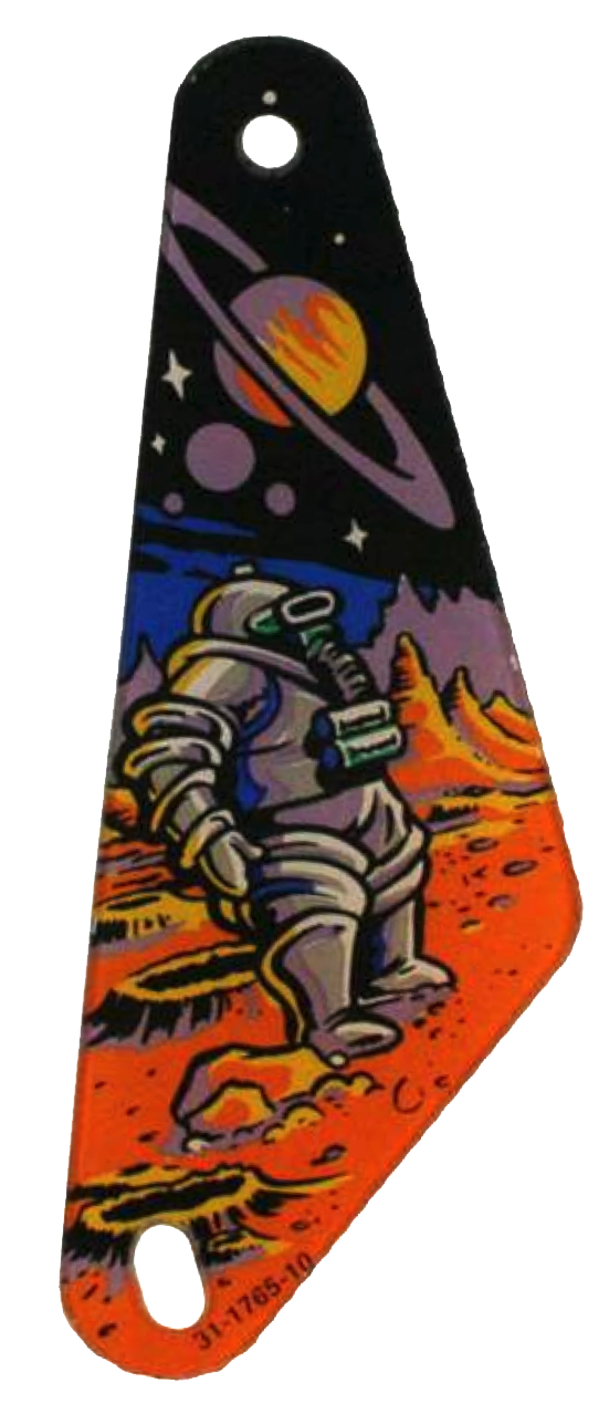 Twilight Zone Plastic Slingshot Right Number 9 - Image 1