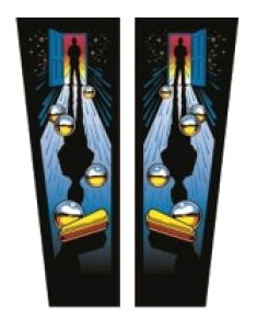 Twilight Zone Backbox Decal Set (Next Gen)