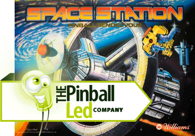 Space Station UltiFlux Playfield LED Set - Image 1