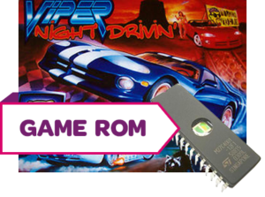 Viper Night Drivin CPU Game Rom