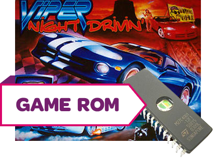 Viper Night Drivin CPU Game Rom - Image 1