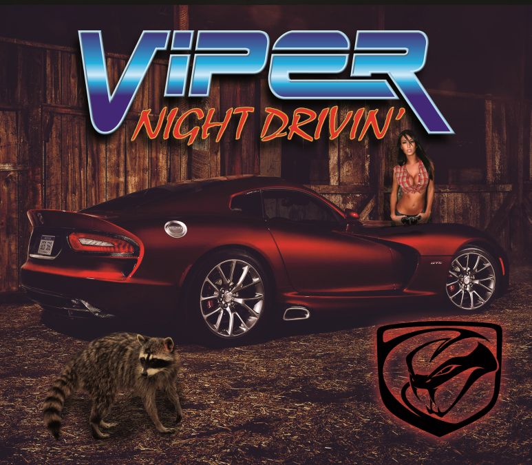 Viper Night Drivin Alternate Translite 1 - Image 1