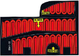 Pinbot Vortex Ramp Decal Set