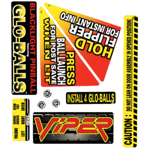 Viper Night Drivin Decal Set