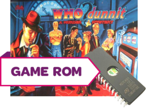 Who Dunnit CPU Game Rom