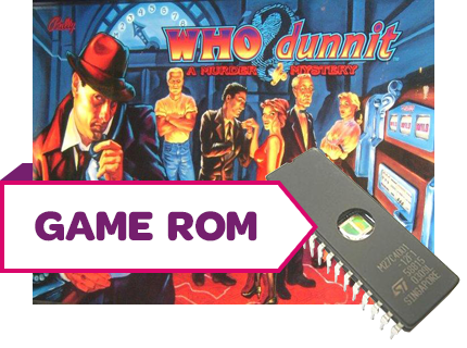 Who Dunnit CPU Game Rom - Image 1