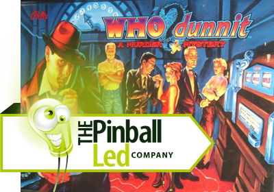 Who Dunnit UltiFlux Playfield LED Set