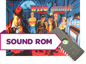 Who Dunnit Sound Rom Set (German)
