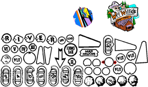 Whitewater Insert Decals