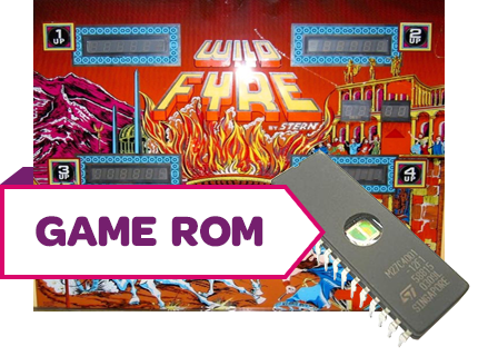 Wild Fyre CPU Game Rom Set - Image 1