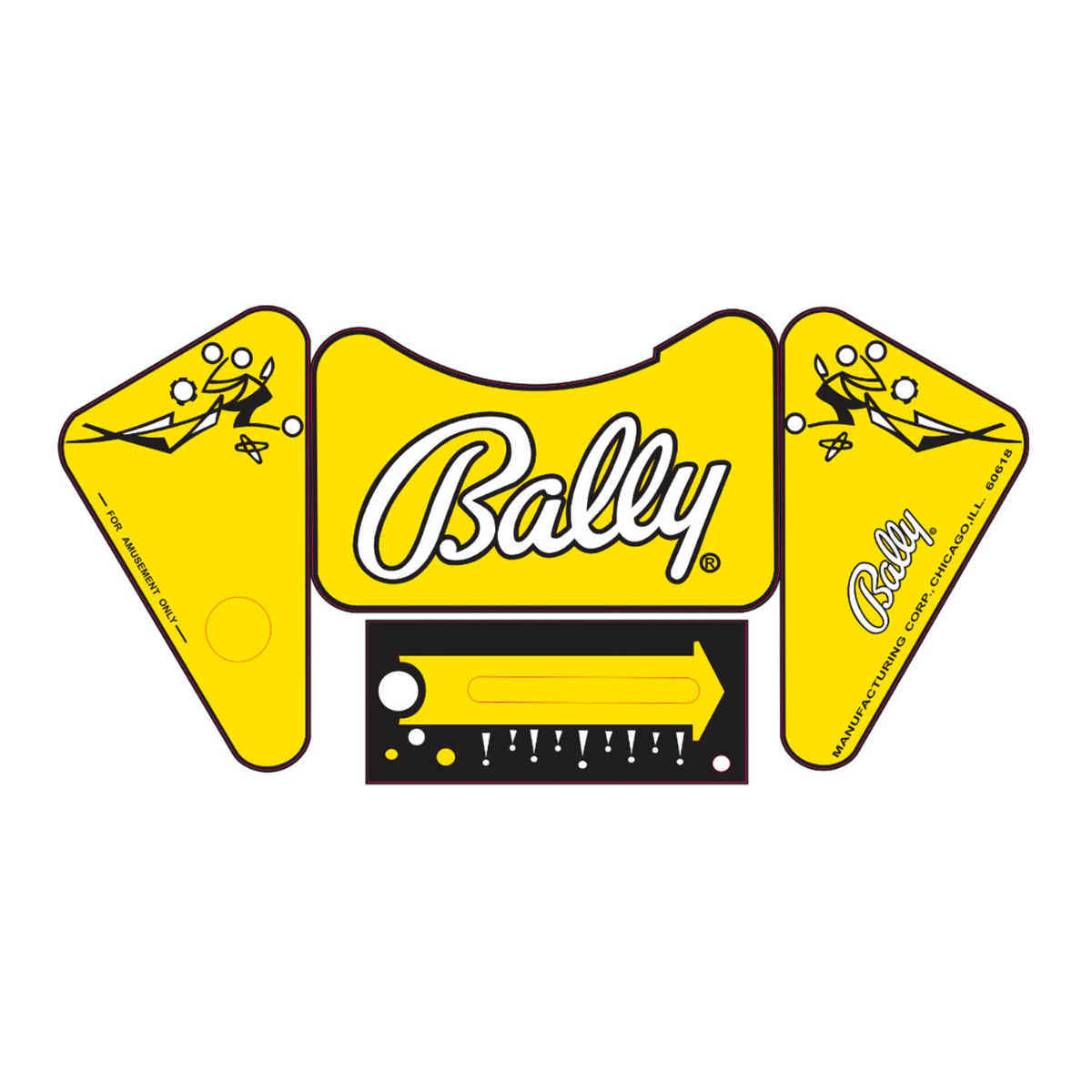 Wizard Apron Decal Set - Image 1