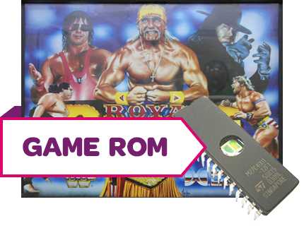 WWF Royal Rumble Game/Display Rom Set - Image 1