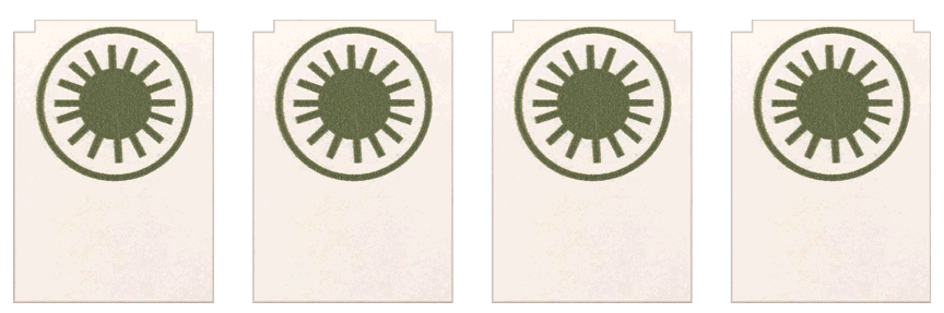 Xenon Target Decals Laminated - Image 1