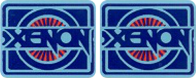 Xenon Spinner Decal Set Laminated